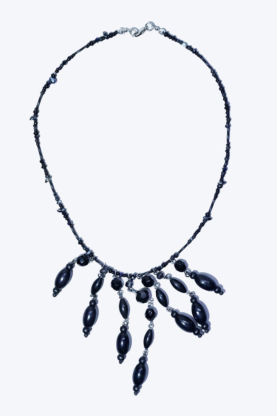 不知火 シラヌイ Necklace ネックレス / BLACK 【Ranunculus】