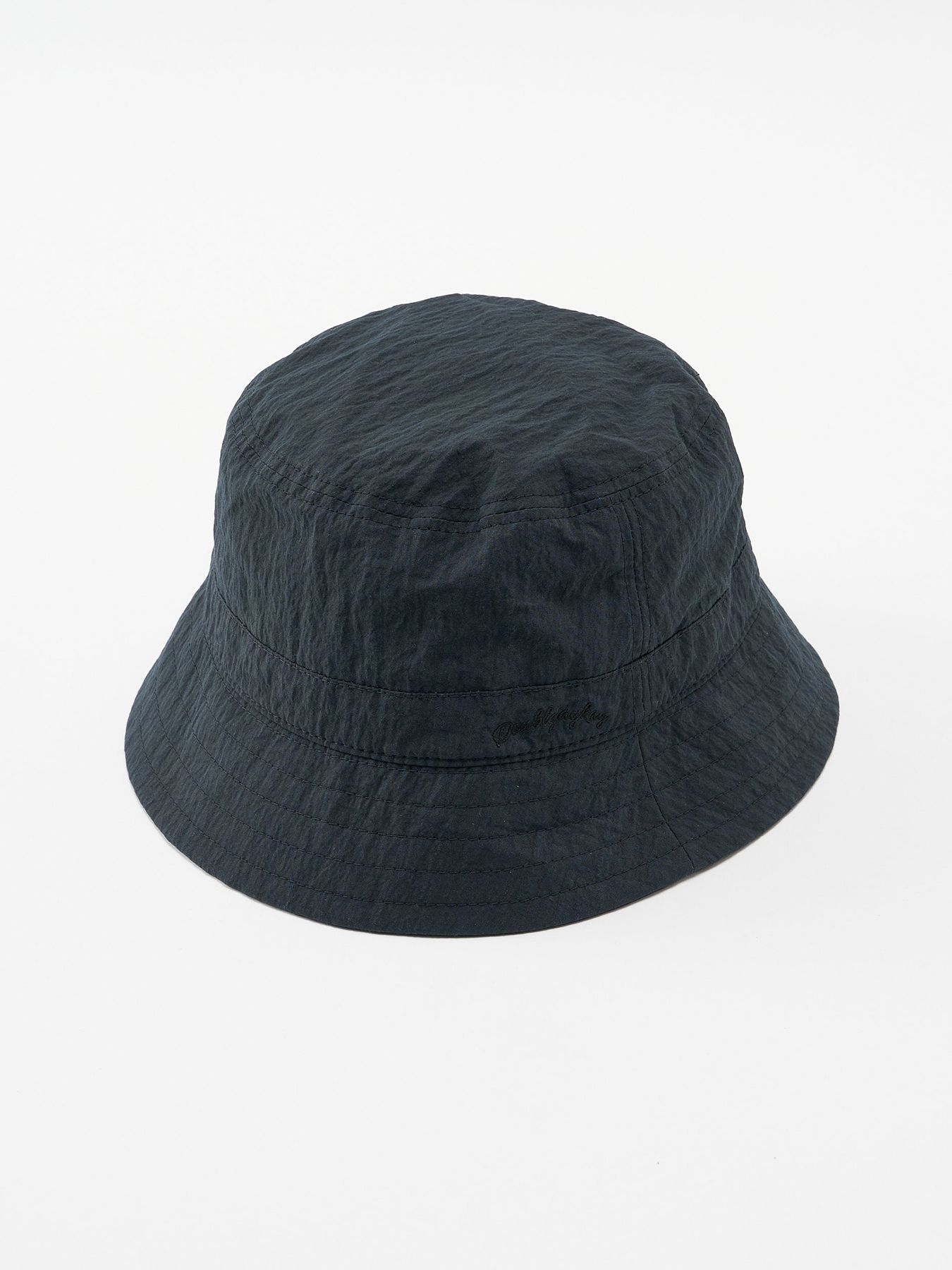 【予約品 9月23日(火) 締切】solid bucket hat / ソリッド バケットハット / ダークネイビー