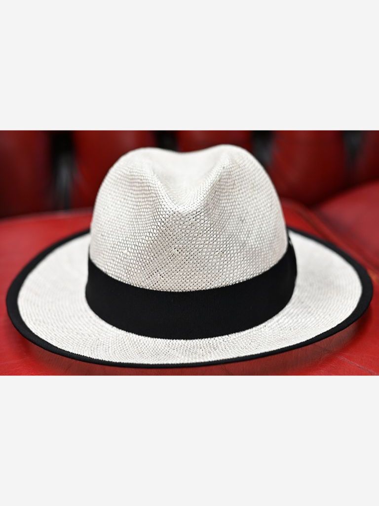 《予約品11月17日19時締め》 STEVIE STRAW HAT / ストローハット / ホワイト