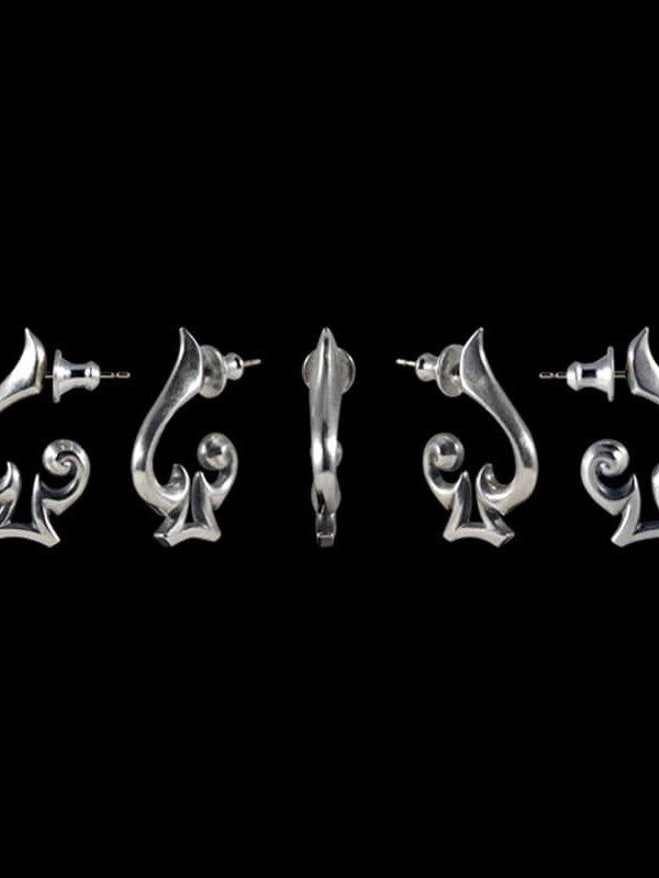 Spade Hoop Pierce L / ピアス L