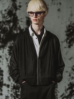 チェンジングプリーツシアーMA-1 BLZ / ブラック【NO ID.】
