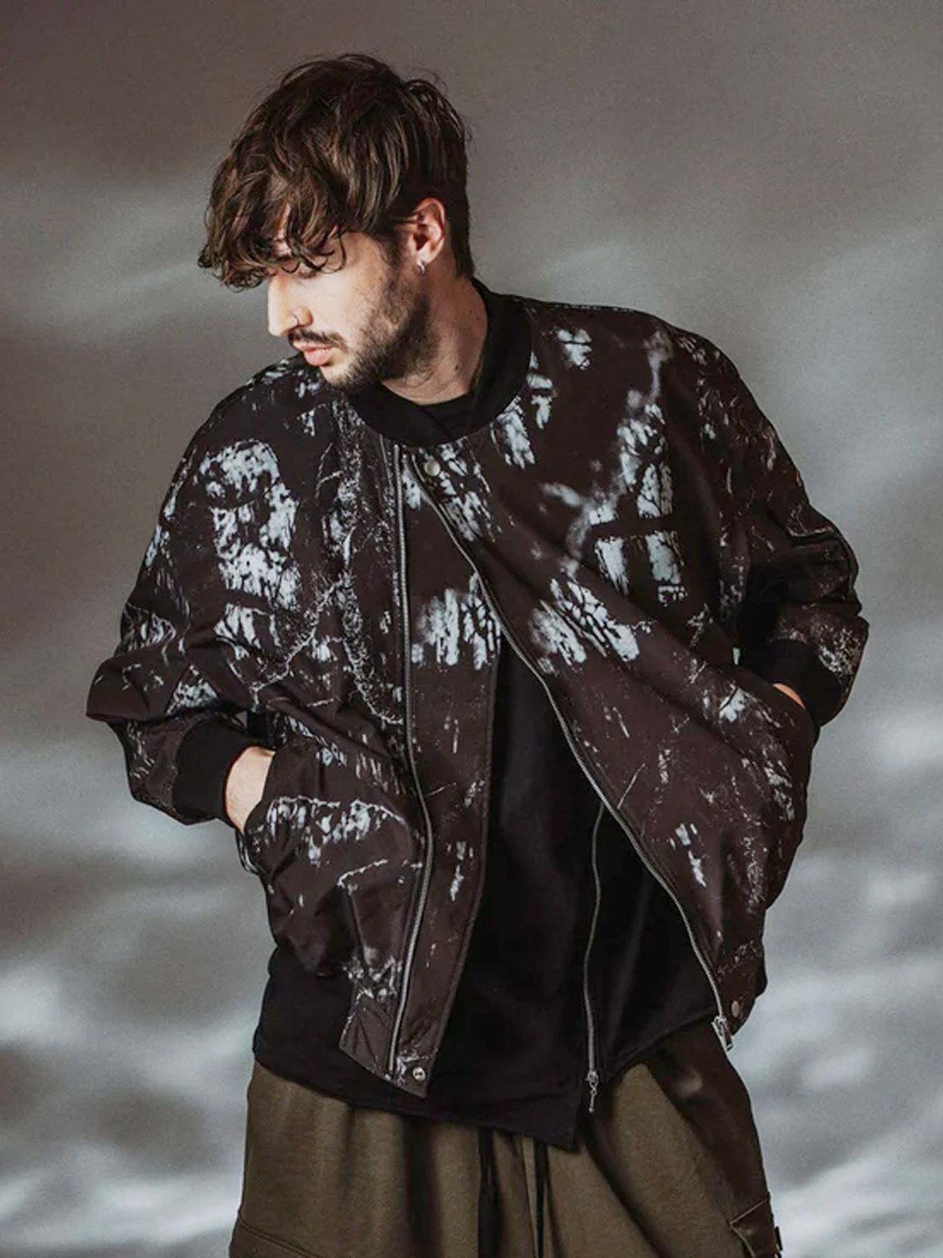 ライダースBIG-MA-1-BLZ / リアルツリーカモフラージュ【NO ID.】