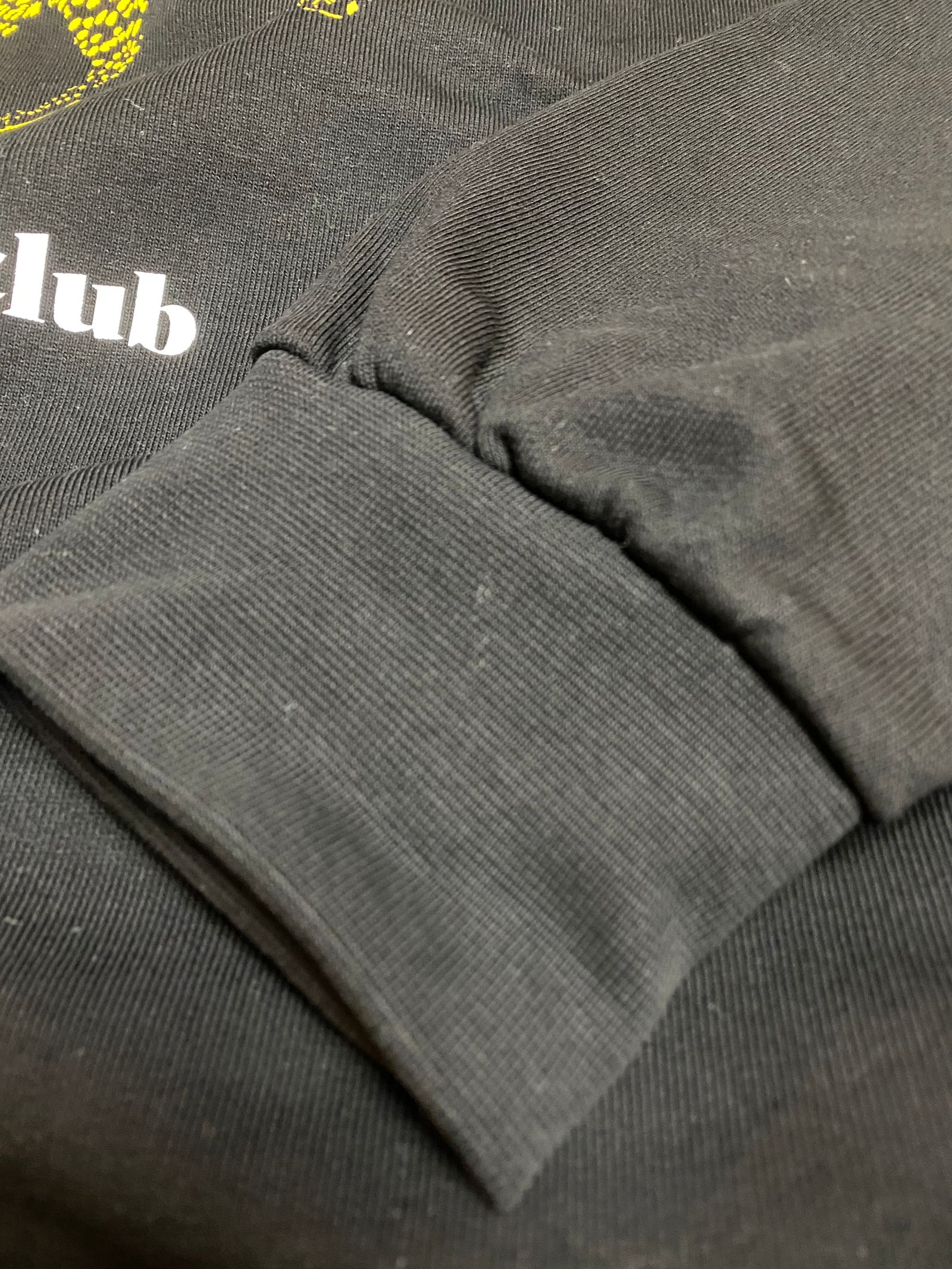 UNIVERSITY SWET SHIRTスエットBLACK【 backside club 】バックサイドクラブ