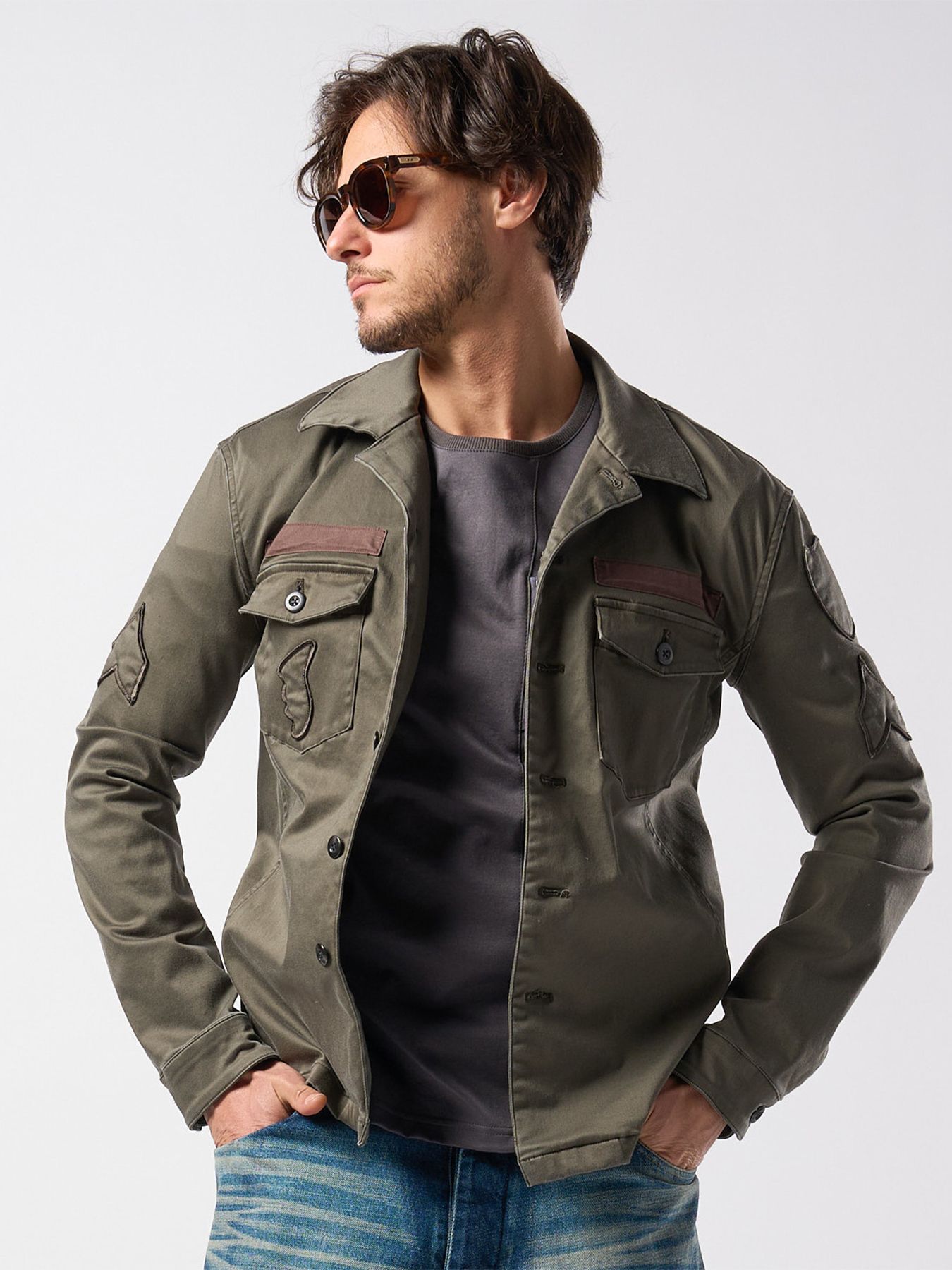 OG-107 shirt / OG-107 シャツ / カーキ