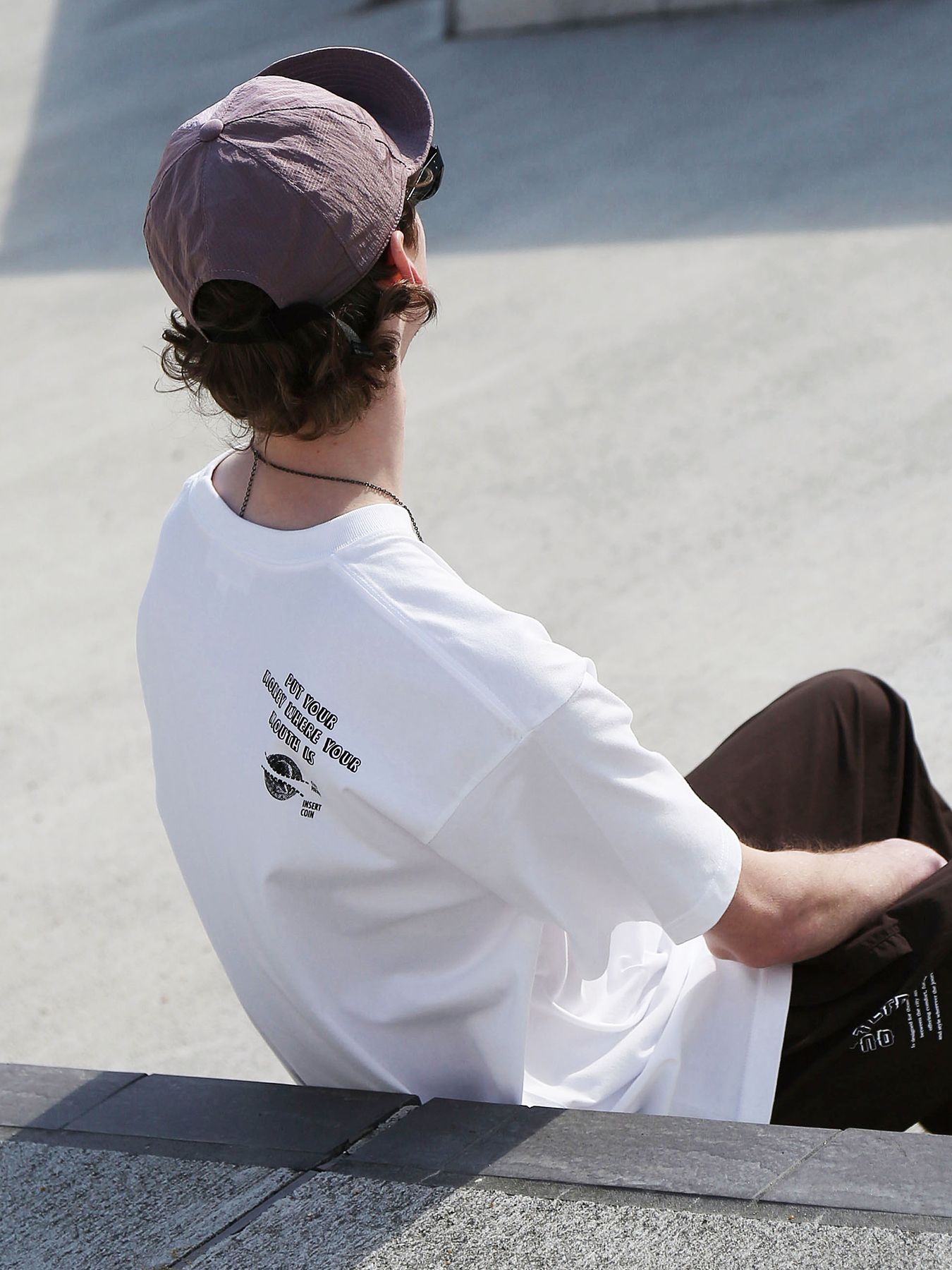 NOT-MOUTH TEE / プリントTシャツ / ホワイト【QUOLT】