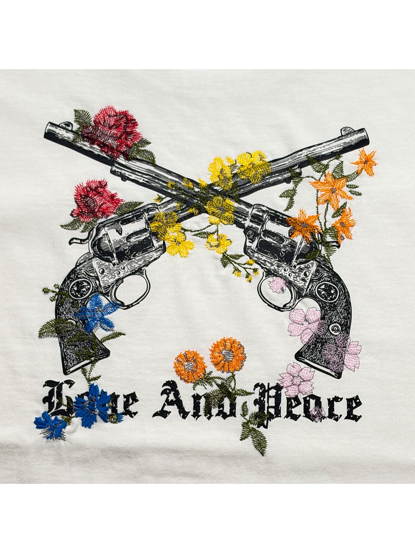 【予約品 8月23日(日) 締切】VIN/JER FLOWER/GUN / ホワイト