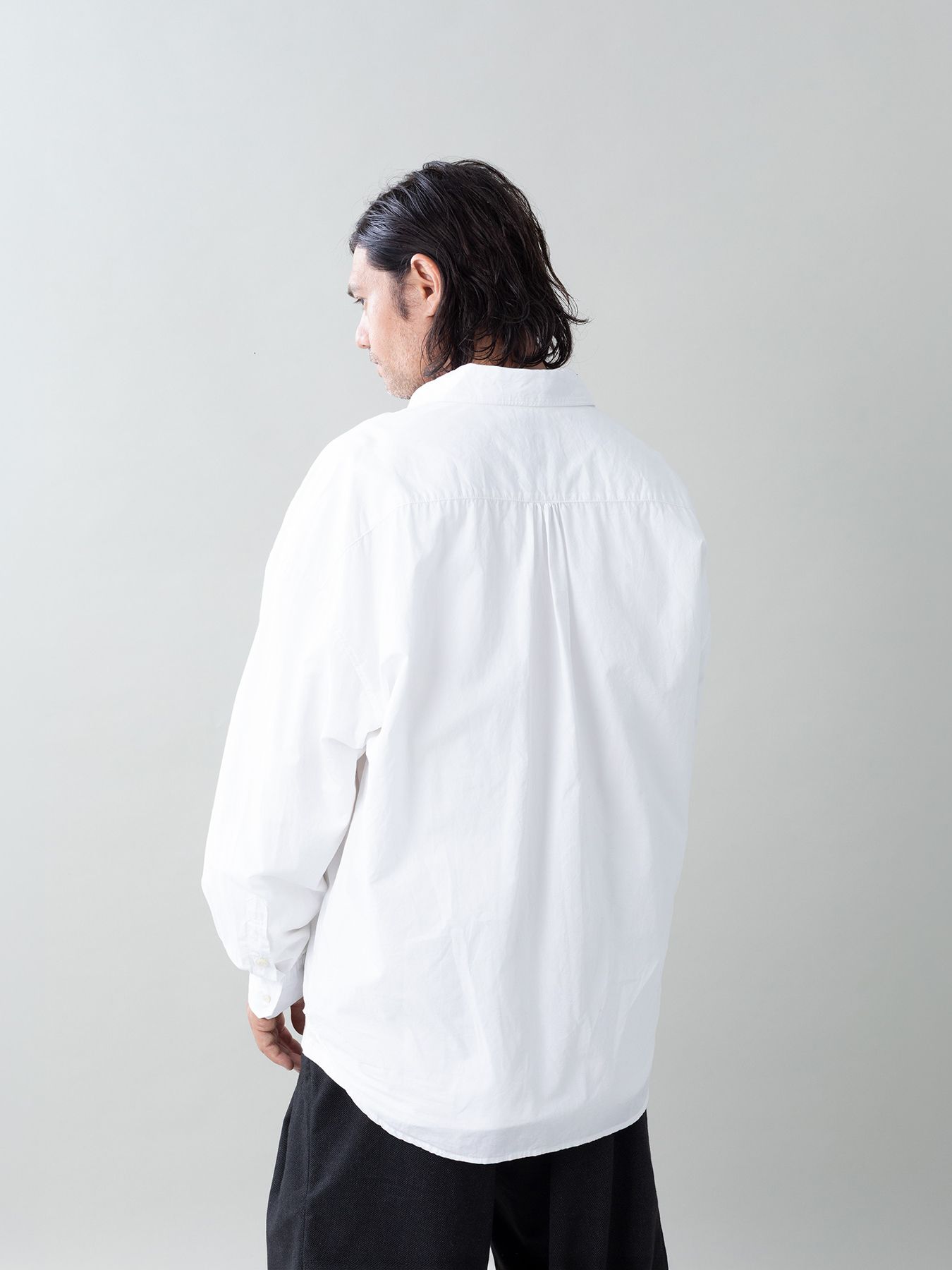 【予約品 5月6日(水) 締切】DRIFT-SHIRTS / ワイドシャツ / ホワイト