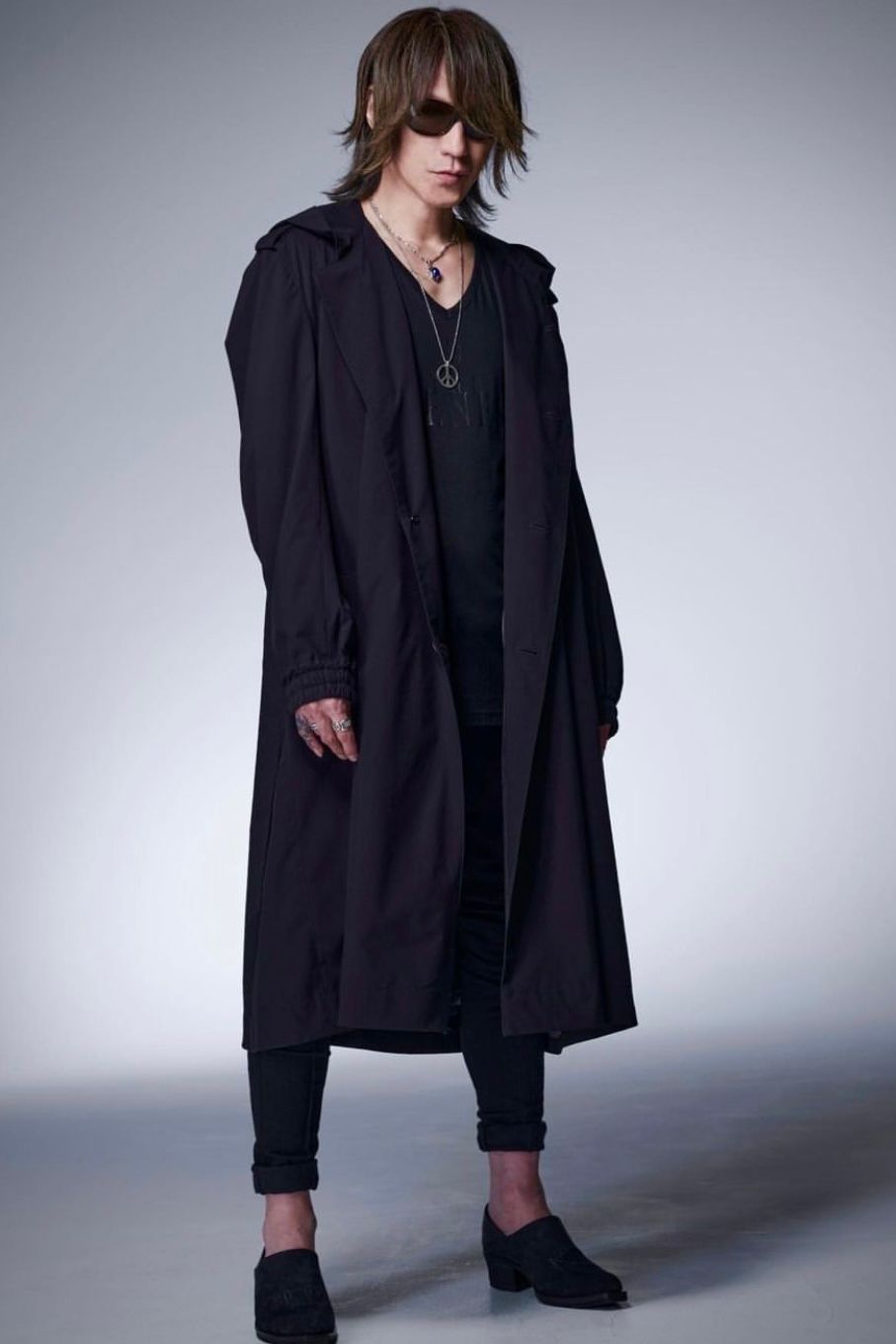 Recycled PEs Oversize Hoodie Coat  / ブラック 【THE ONENESS】