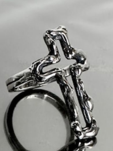 《受注生産》OPEN CROSS RING / オープンクロスリング  【注文から3〜4週間後入荷予定】