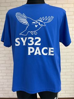 PACE BNIRD S/S Tシャツ ブルー綿100％【SY32 by SWEET YEARS】