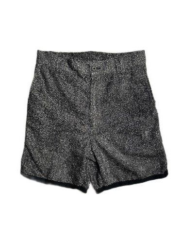 《予約品8月31日 23時55分締め》 DENIM SHORTS / ハーフパンツ / ブラック 【roarguns 】 2024年3月入荷予定