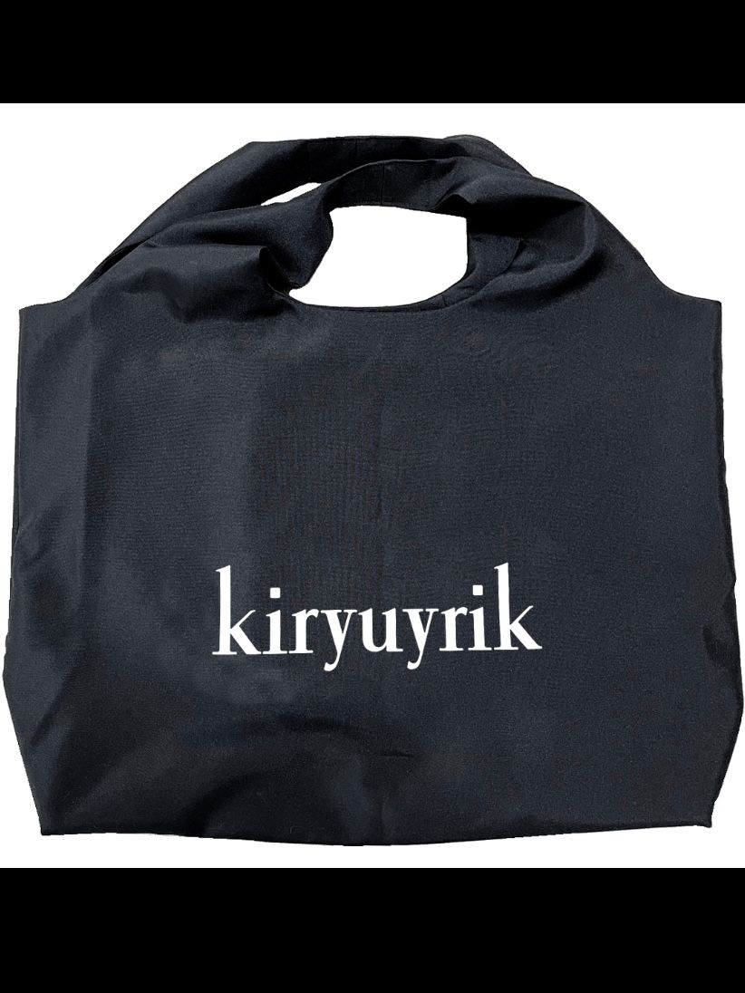 kiryuyrik - 『予約品』限定45周年記念コラボファスナー開きPRESS BAG/プレスバック 黒プリント+白プリントSET【kiryuyrik×BRYAN】  6月上がり予定 | BRYAN