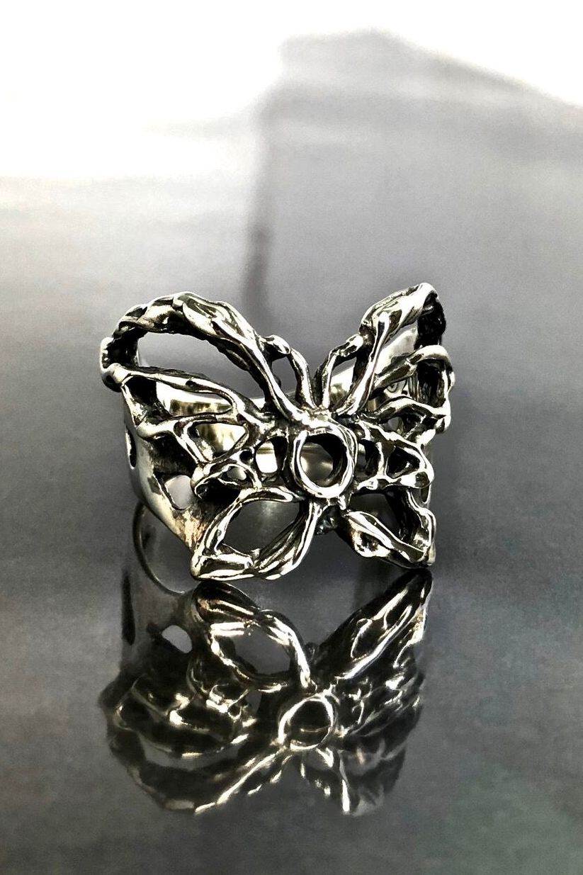 《受注生産》 BUTTERFLY RING リング 【GOD SIZE】 注文から2~3週間後入荷予定