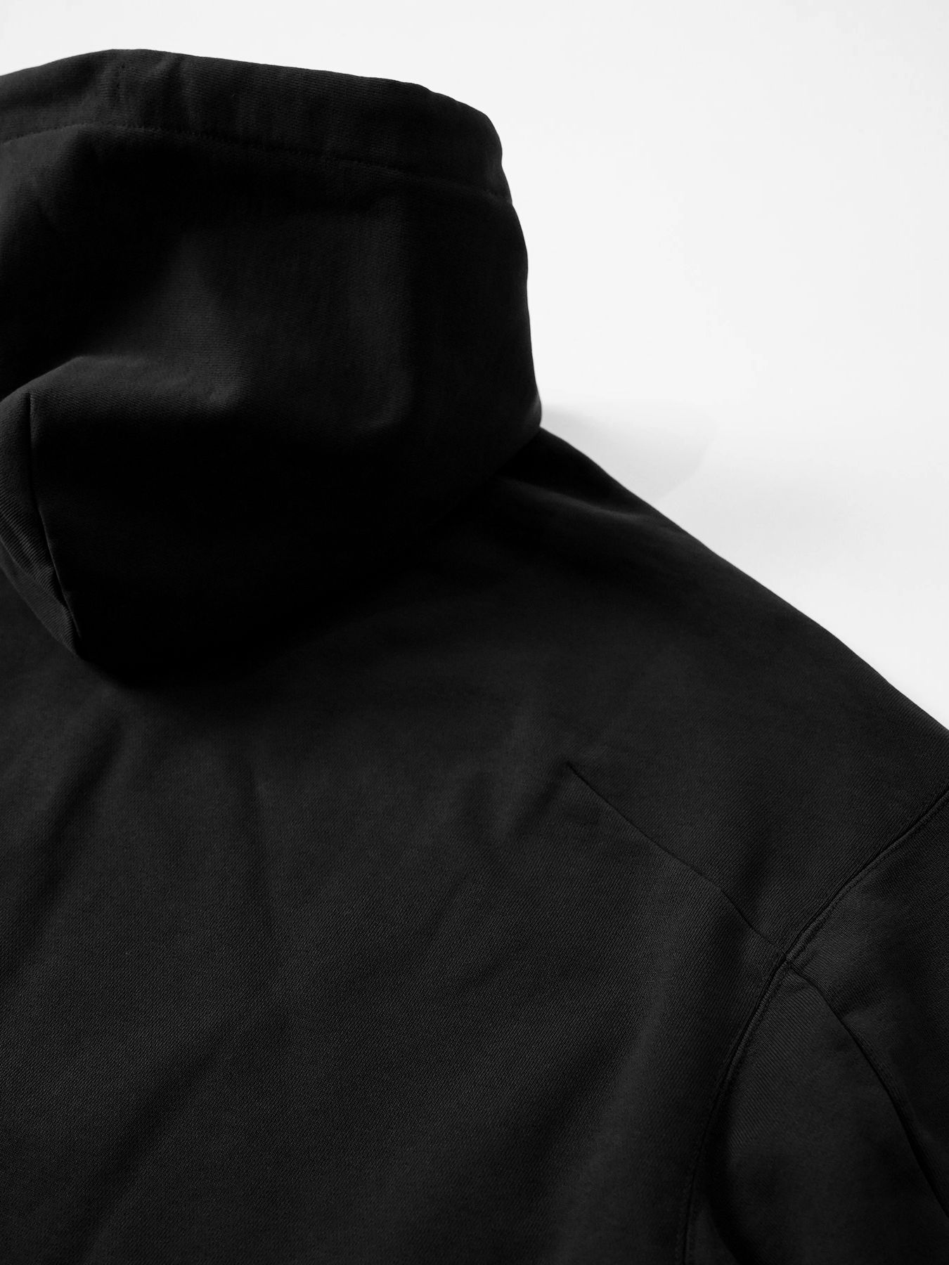 【予約品】MOLD-SWEATPARKA / スウェットジップパーカー / ブラック