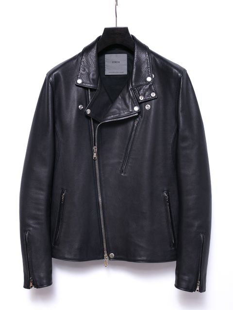 【予約品 4月6日(月) 締切】Oil Calfskin Double Riders / オイルカーフ ダブルライダース / BIRD MAN