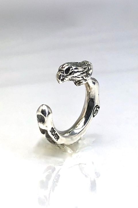《受注生産》 EAGLE HOOP EARRING ピアス 【GOD SIZE】 注文から2～3週間後入荷予定