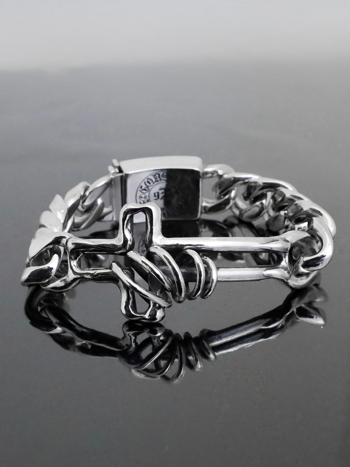 《受注生産》BIND CROSS BRACELET / バインドクロスブレスレット / 注文から4～6週間後入荷予定