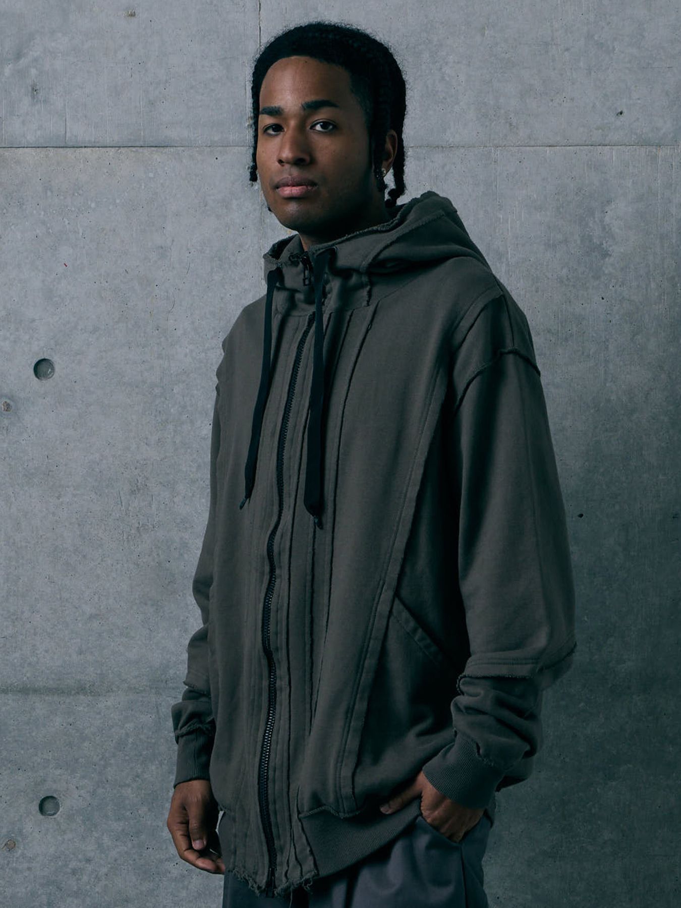 FRAGFORM ZIP HOODIE / ジップフーディー / OD