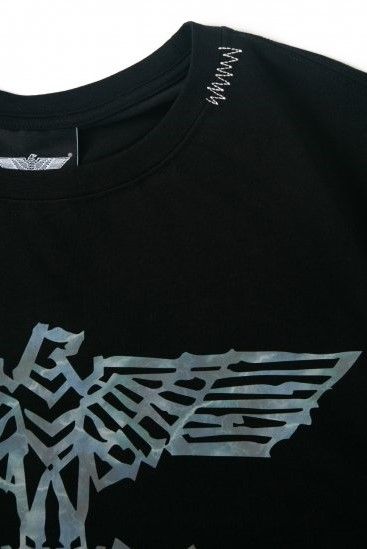 METALIC EAGLE T-SHIRTS / Black 【BOY LONDON】