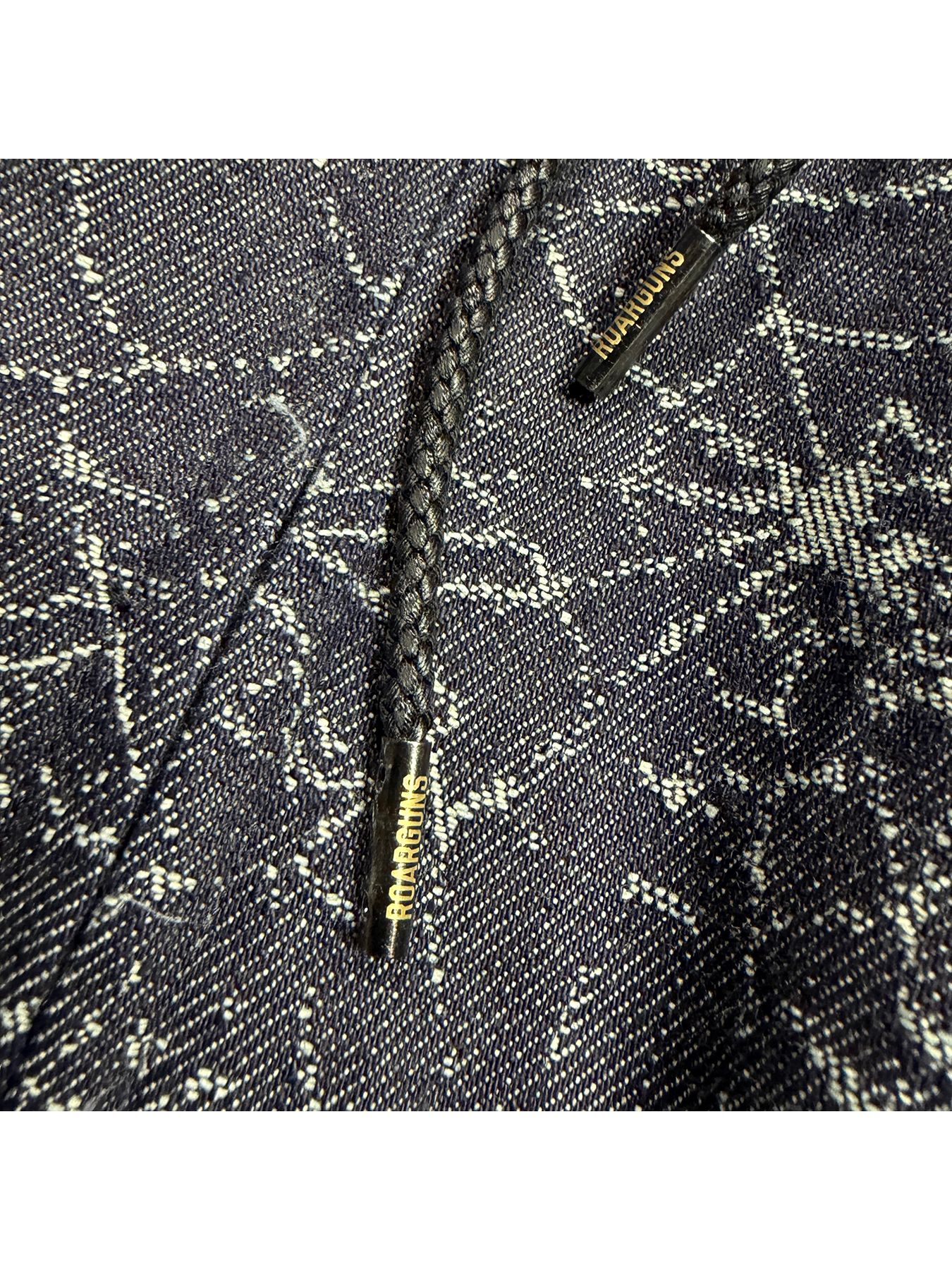 【予約品 3月9日(月) 18:00 締切】SPIDER JAQ HOODIE / リバーシブル スパイダー ジャガード ジップフーディ / ブラック