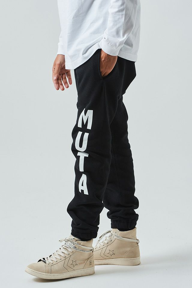 ACANTHUS x muta MARINE / アカンサス×ムータマリン / muta Narrow Sweatpants / BLACK