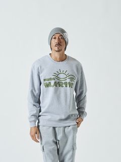 (予約品)  Trimming Pocket L/S Tee / Tシャツ / グレー 【Acanthus×muta】 8月下旬頃入荷予定