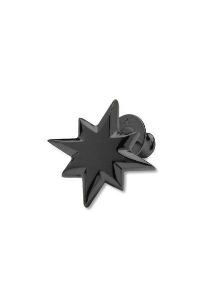 《予約受注品》 SUN CHARM PIERCED ピアス / MATTE BK 【IVXLCDM】 ご注文から約1ヶ月後に出荷