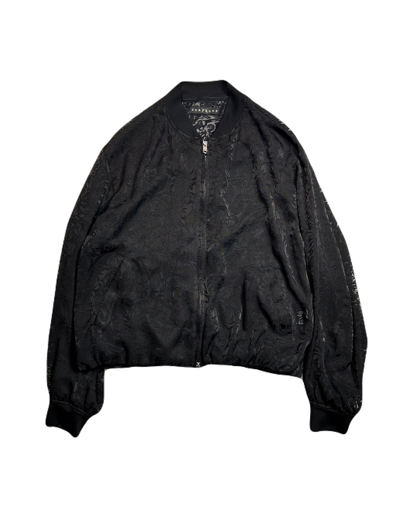 【予約品 8月10日(日) 締切 】WOMENS FLOWER OPAL JACKET / フラワーオパール ジャケット / ブラック