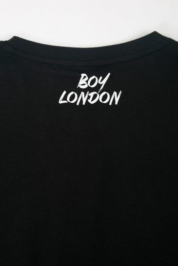 BIG ROUGH EAGLE T-SHIRTS / BLACK 【BOY LONDON】
