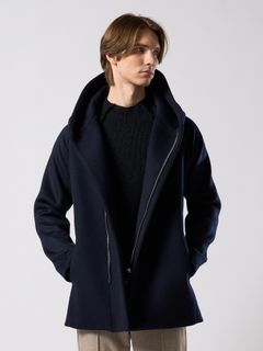 【予約品 4月19日(日) 18時締切】zip witch coat / ジップ ウィッチコート / ネイビー