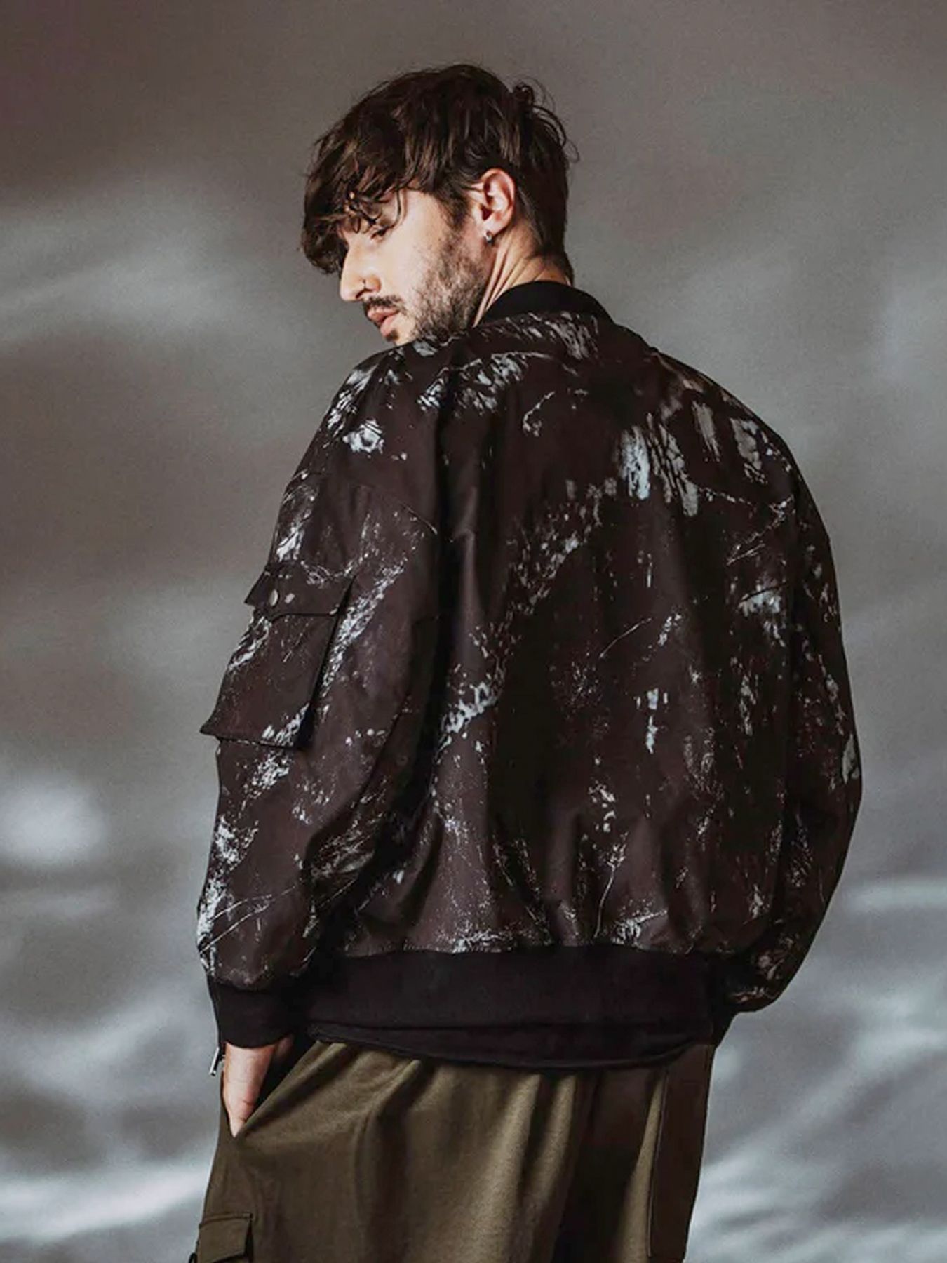 ライダースBIG-MA-1-BLZ / リアルツリーカモフラージュ【NO ID.】