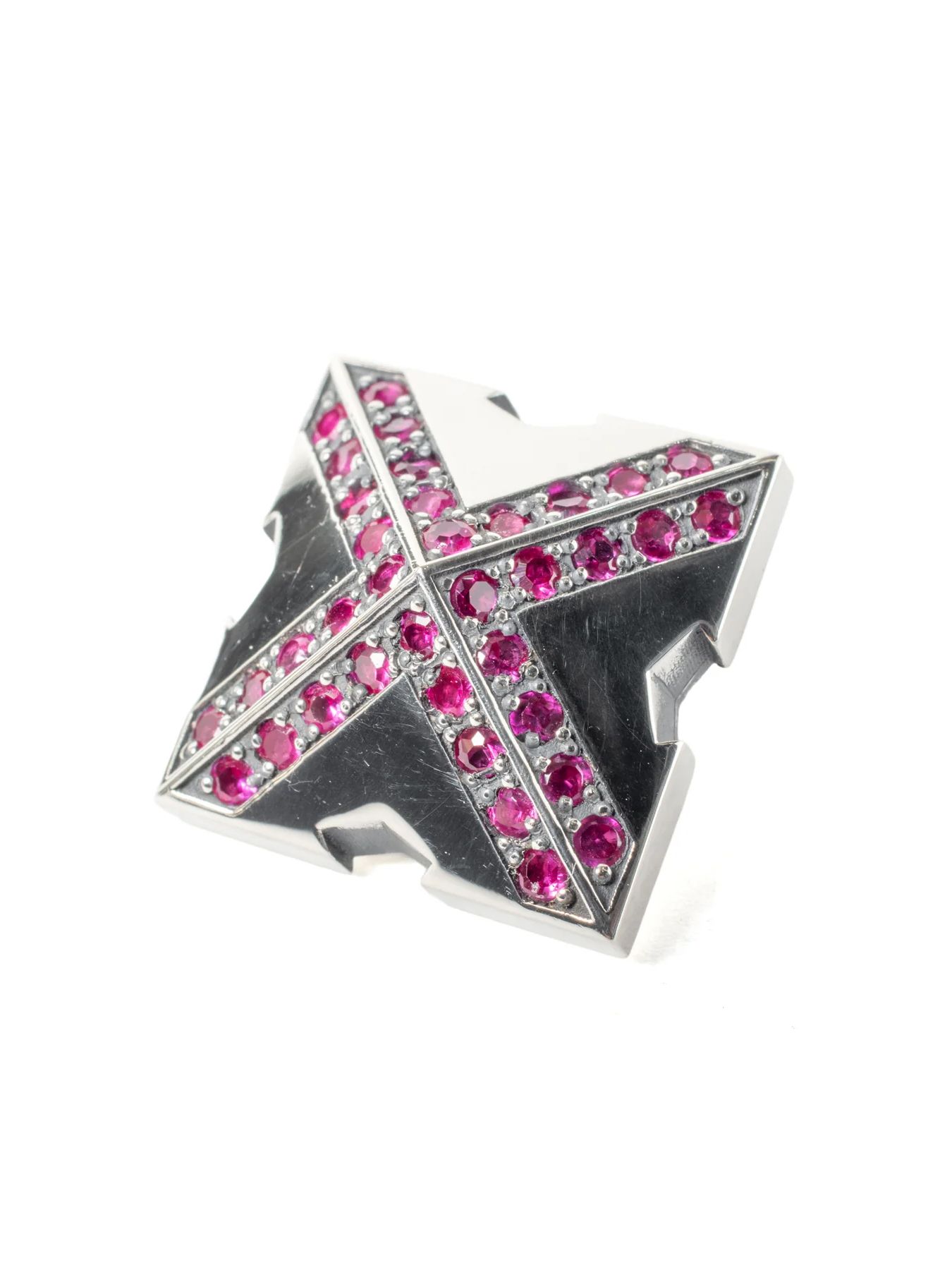 【予約品 9月27日(日) 締切】スナップスタッズ / Red Zirconia × Silver925