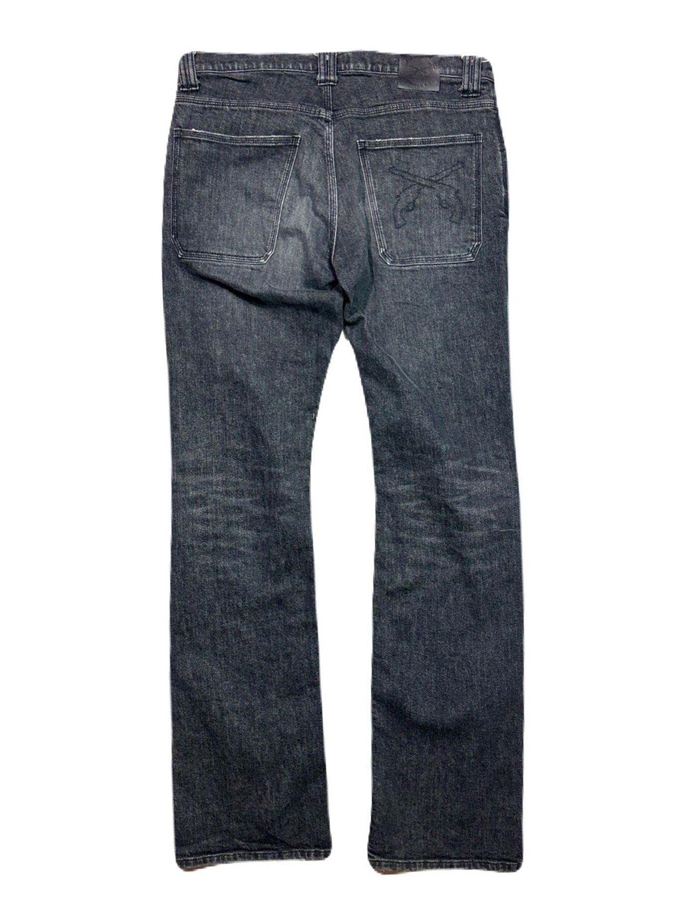 【予約品 8月23日(日) 締切】STRECH DENIM PANTS / ブラック