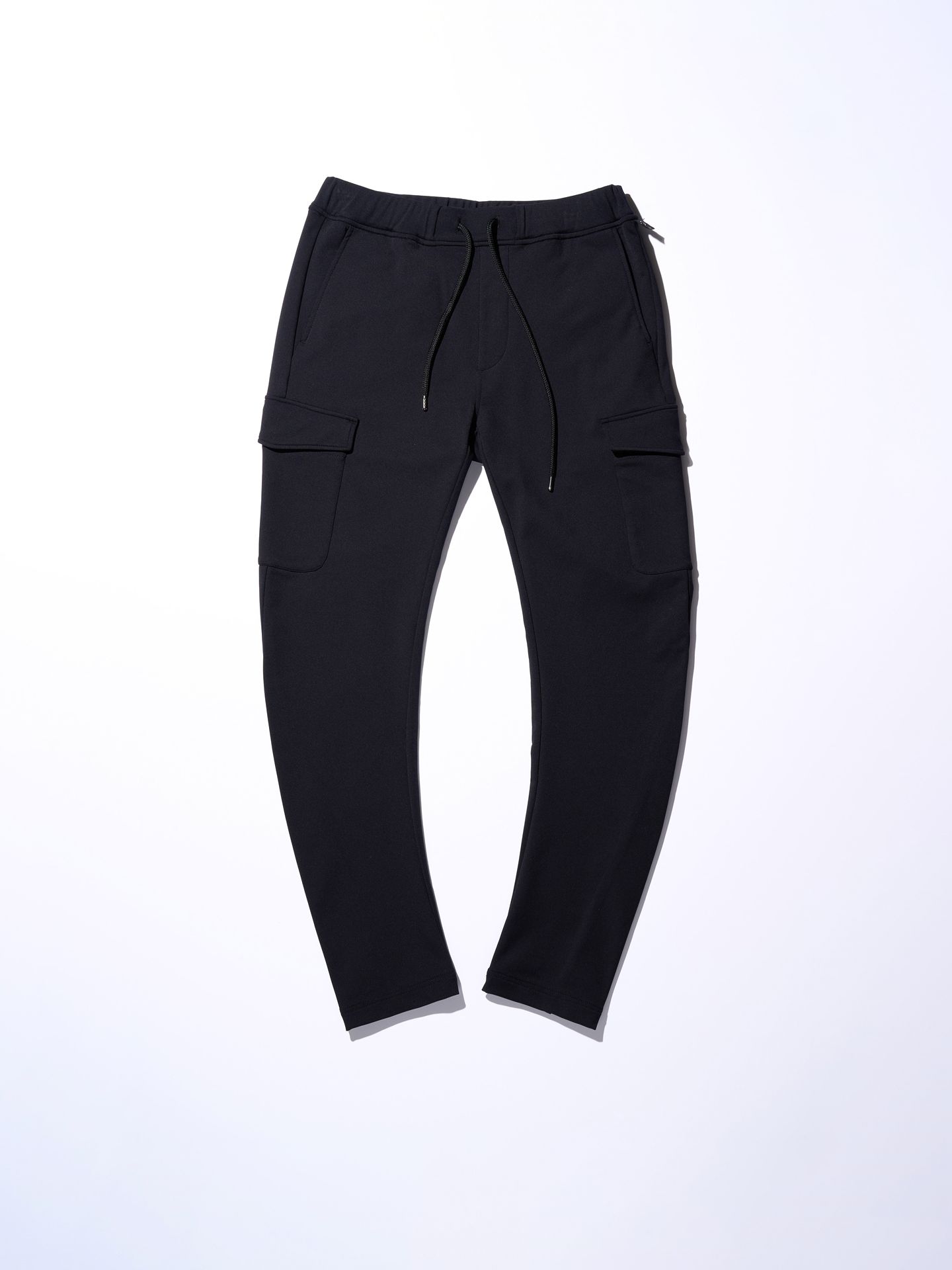 【予約品】 3D banana slim cargo / スリムカーゴパンツ / ブラック