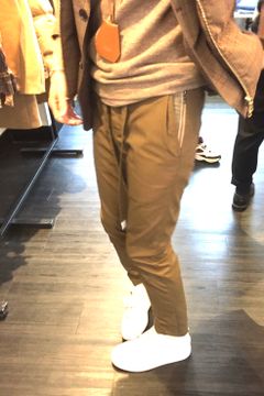 BELTED PANTS / CAMEL 【junhashimoto】