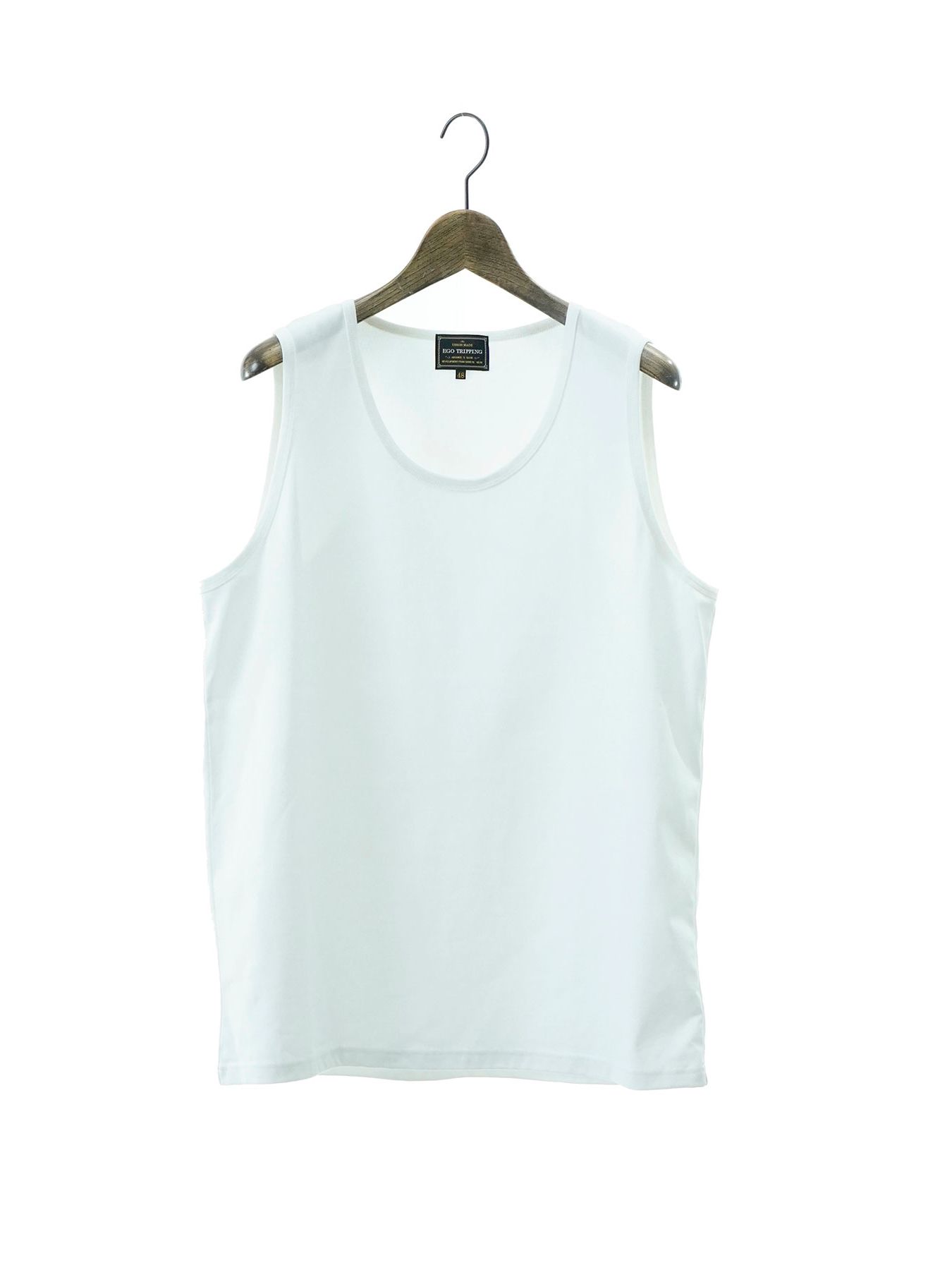 【予約品 11月9日(月) 締切】SMOOTH TANK / スムースタンクトップ / ホワイト