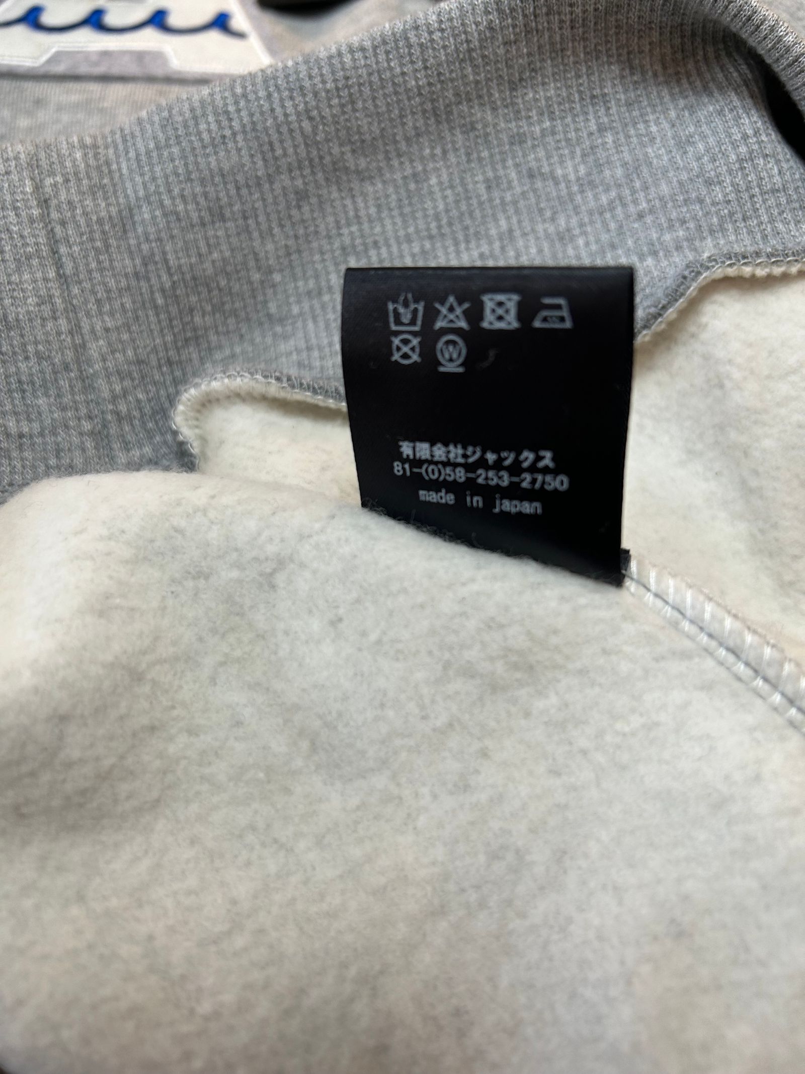 muta Mockneck Sweatshirt / スウェット / グレー 【Acanthus×muta】
