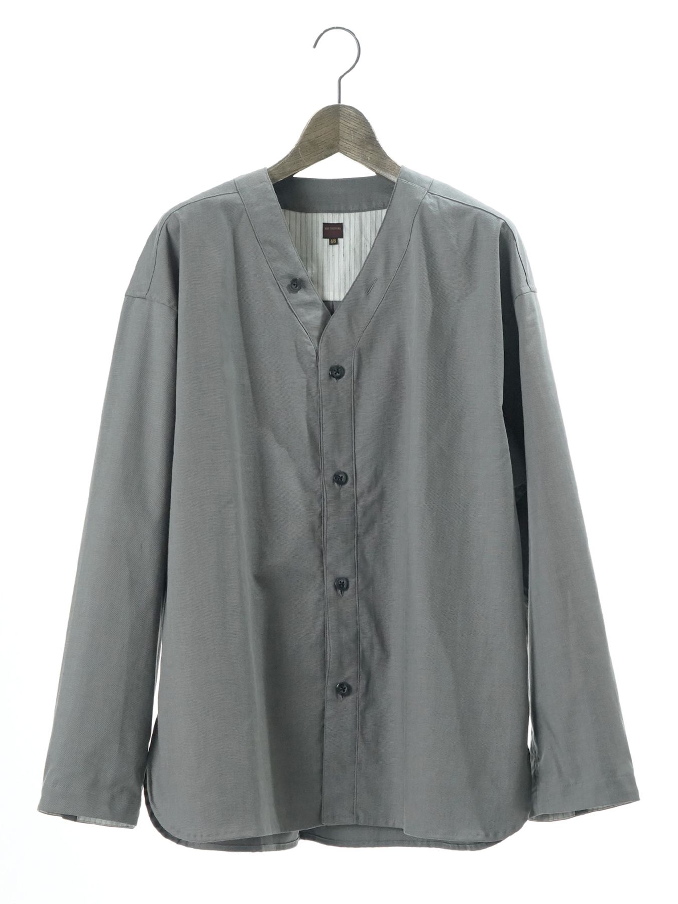 【予約品 11月23日(日) 締切】BASEBALLSHIRTS / ベースボールシャツ / moku.GRAY