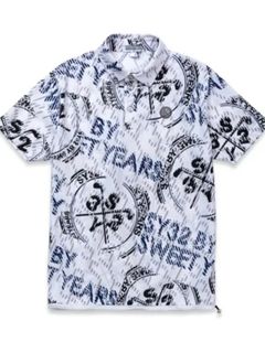 RECYCLE BIG CROSS GRAPHIC KANOKO ポロシャツ｜MEN'S【SY32 by SWEET YEARS GOLF】