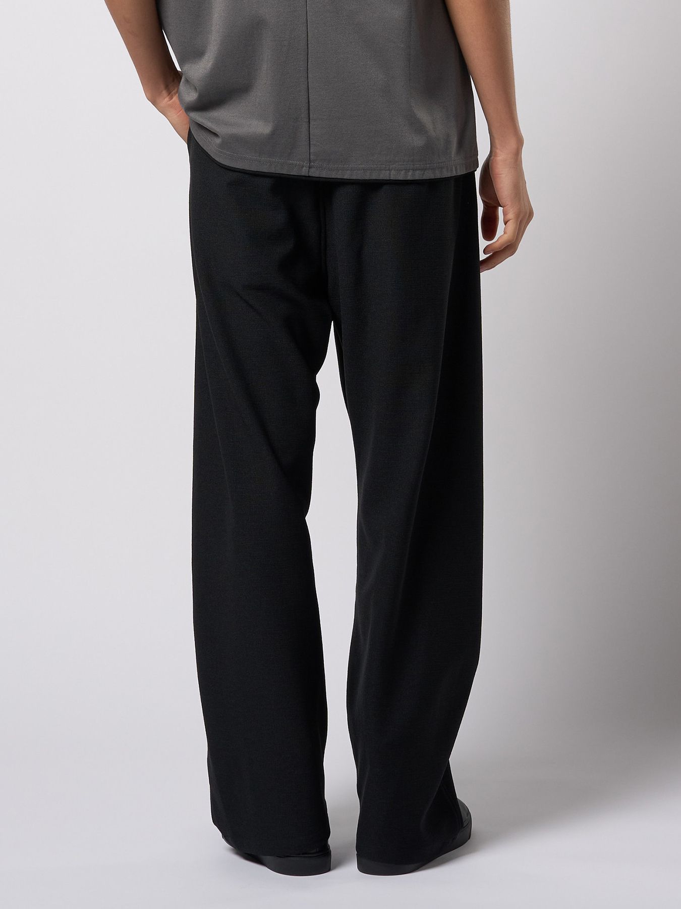 【予約品 9月23日(火) 締切】relax banana slacks / リラックス バナナスラックス / ブラック