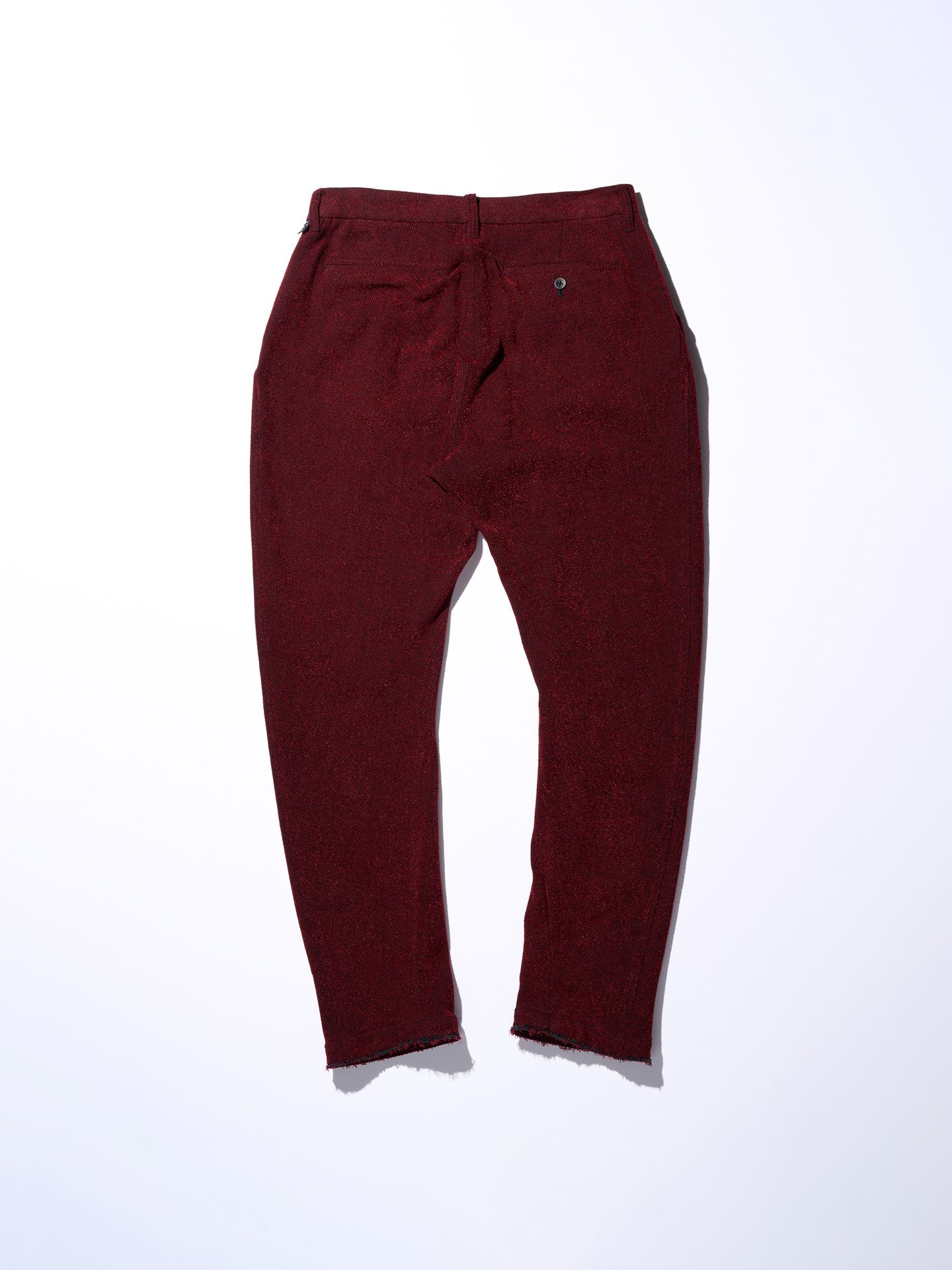 【予約品】 3D banana slacks / スラックス / レッド