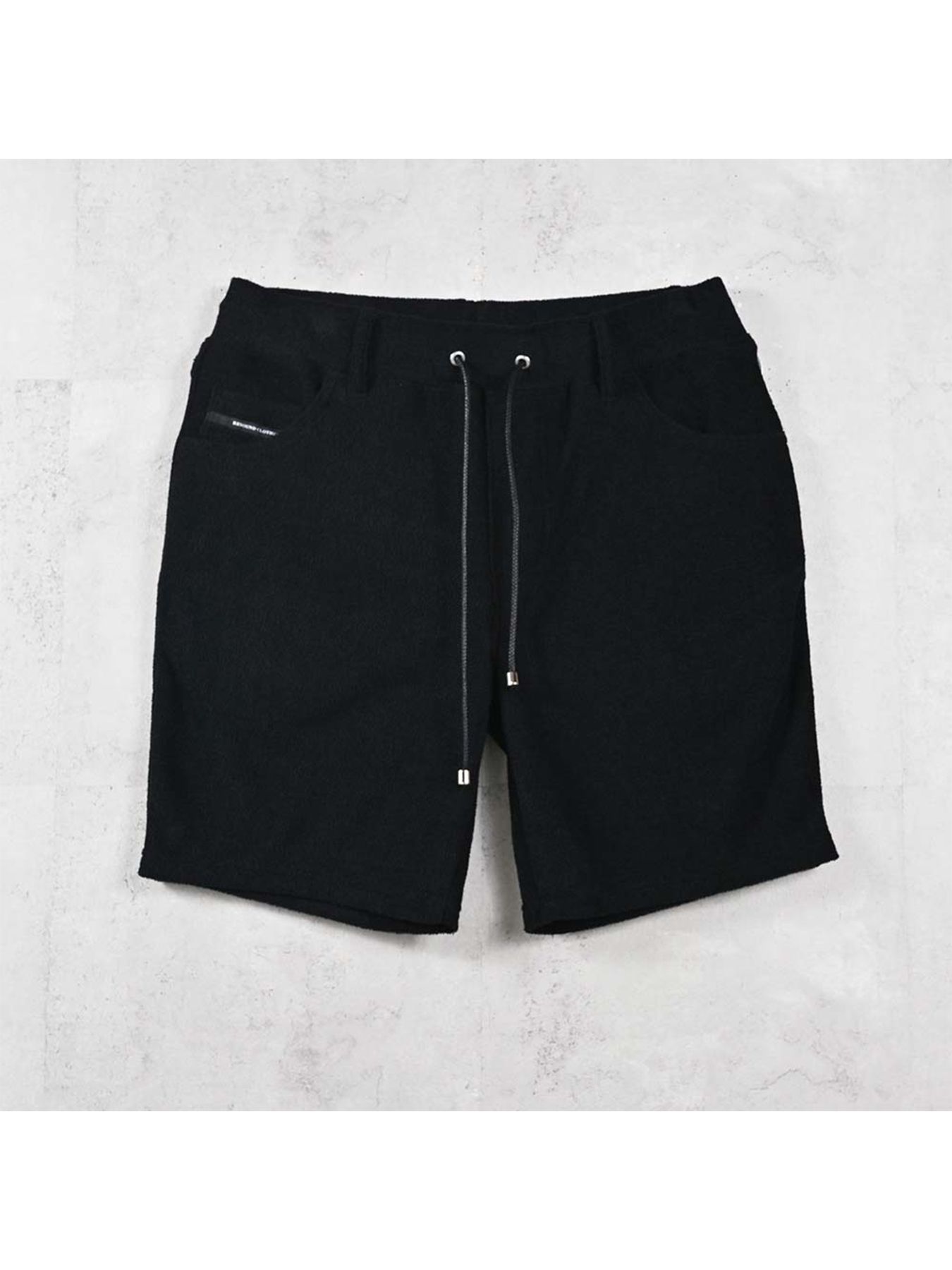 【予約品 2月15日(日) 18:00 締切】VINTAGE PILE SHORTS / パイルショートパンツ / ブラック