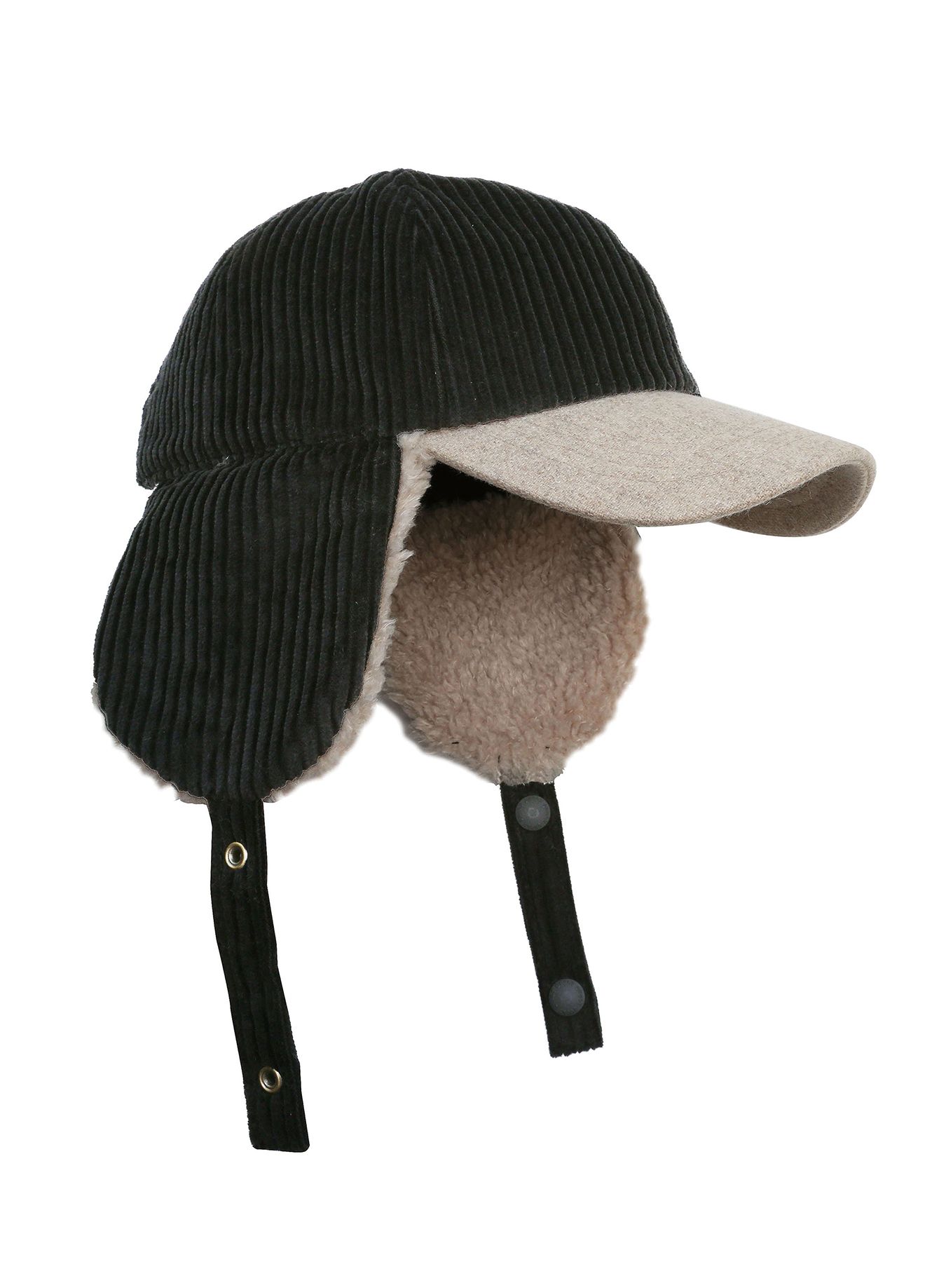 MICHELLE-BOA CAP / BLACK【QUOLT】