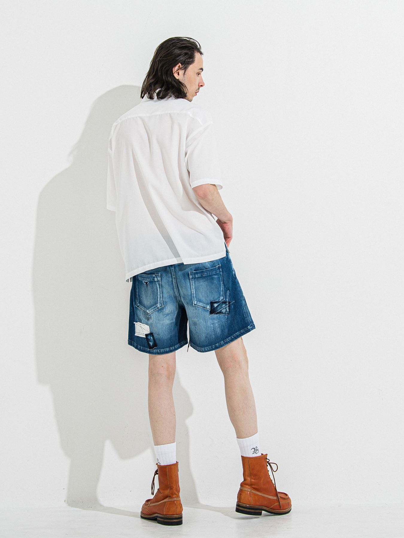 【予約品 】ZACK HALF SHIRT / ザックハーフスリーブシャツ / ホワイト