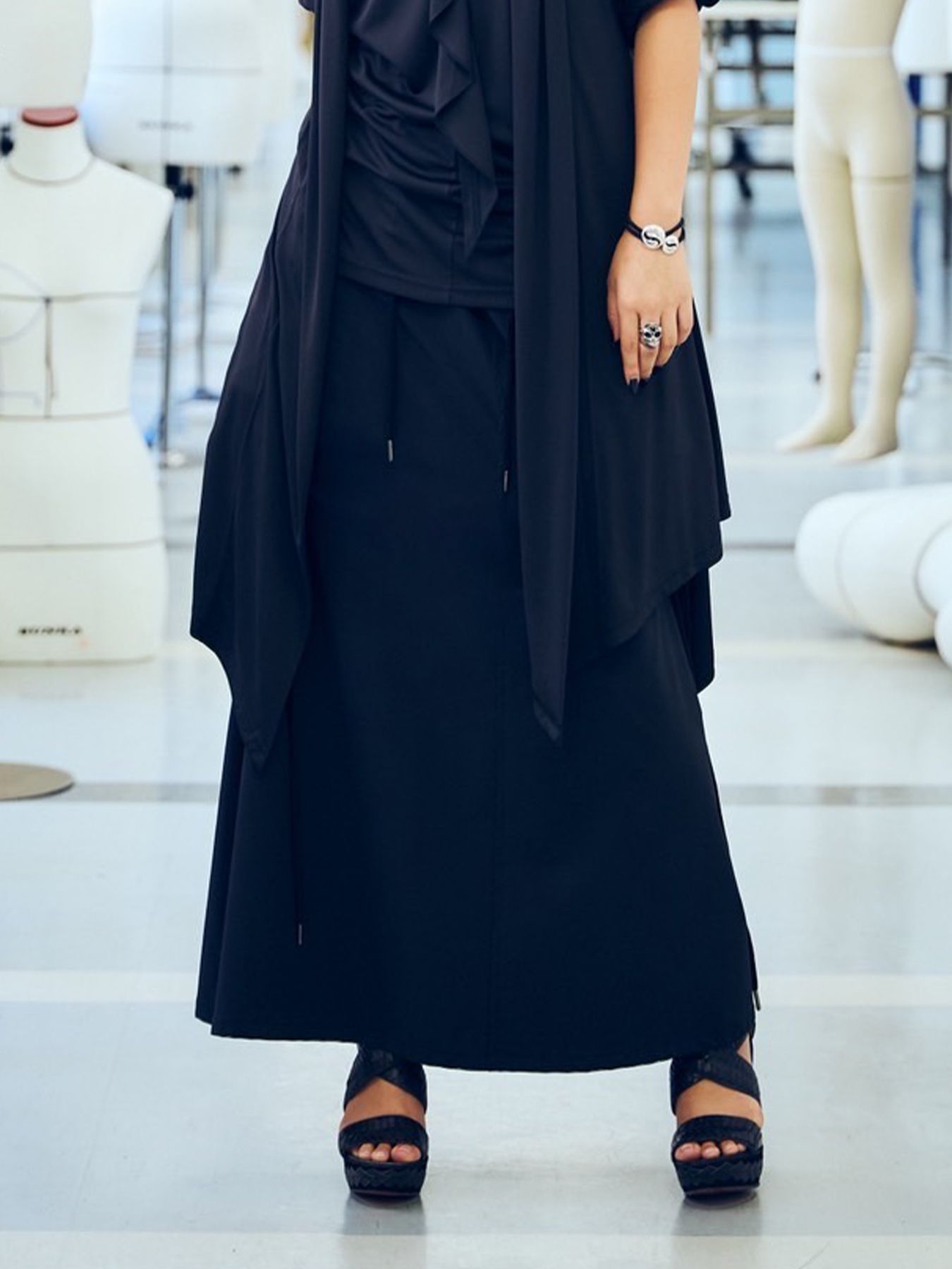 【予約品 10月26日(日) 締切】Cargo Skirt / カーゴスカート / ブラック