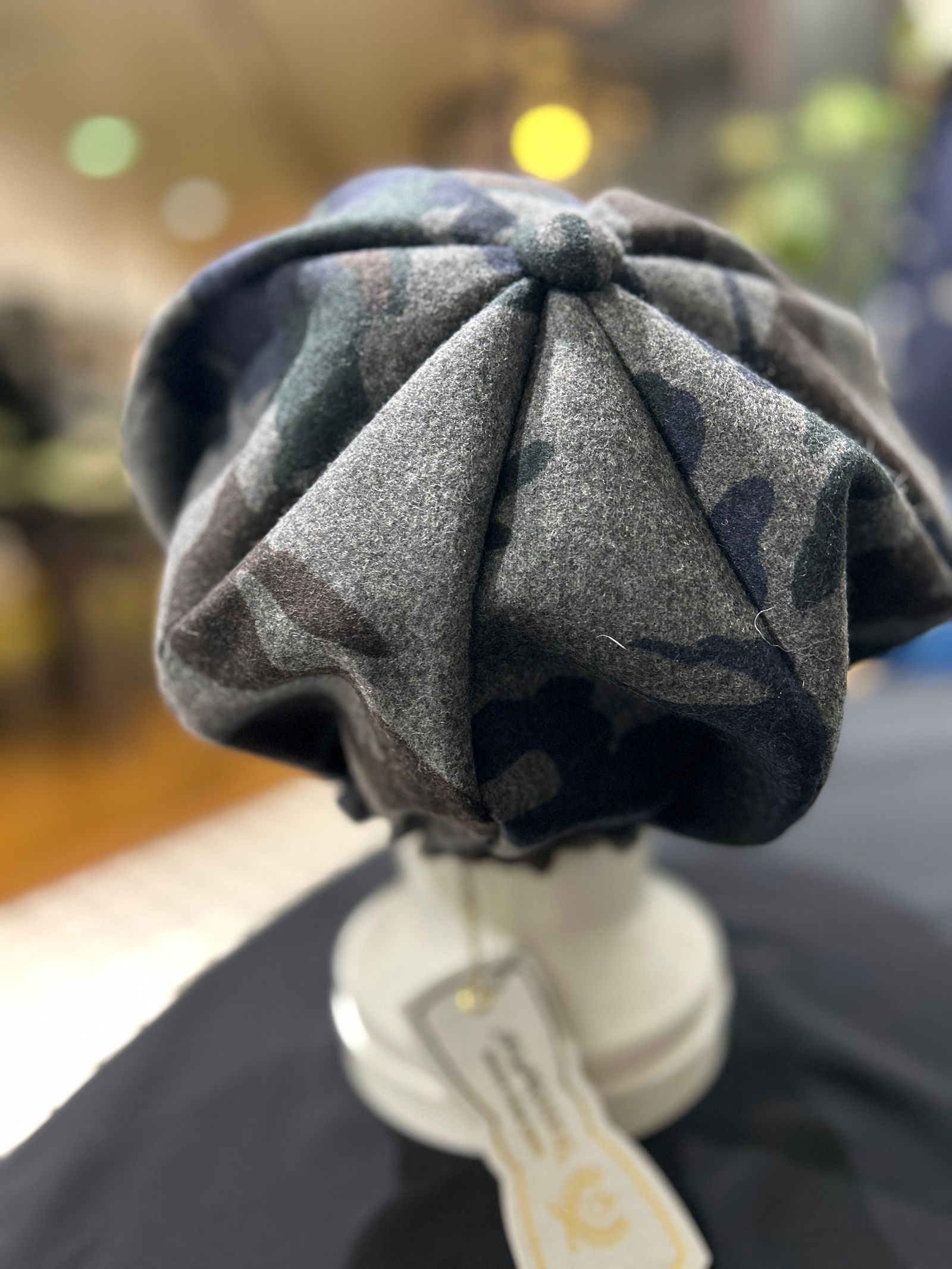 CAMOUFLAGE ウールビックキャスケット 【A(LeFRUDE)E】