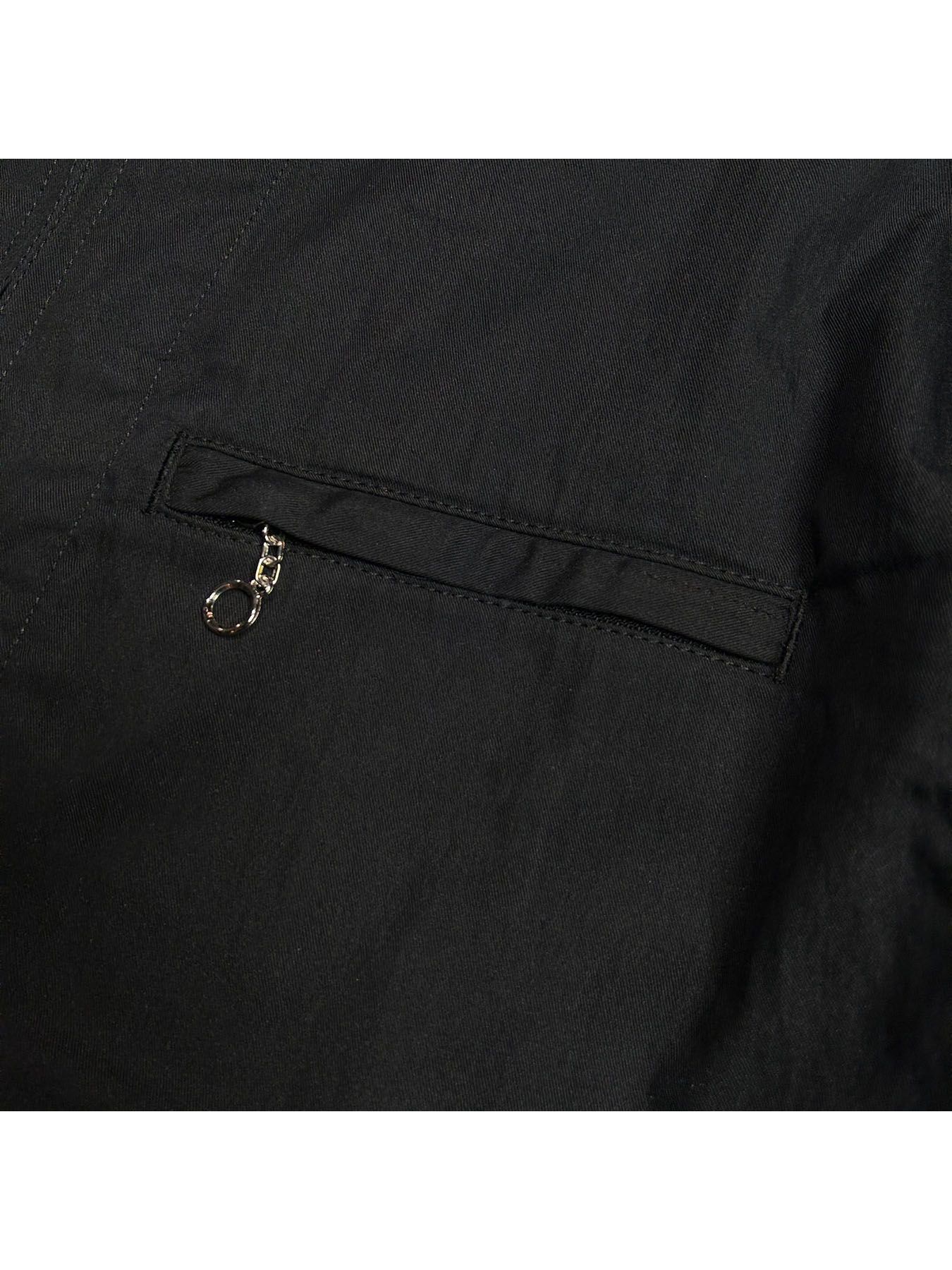 【予約品 8月10日(日) 締切 】C/N GABADINE JKT / コットン/ナイロン ギャバジンジャケット / ブラック