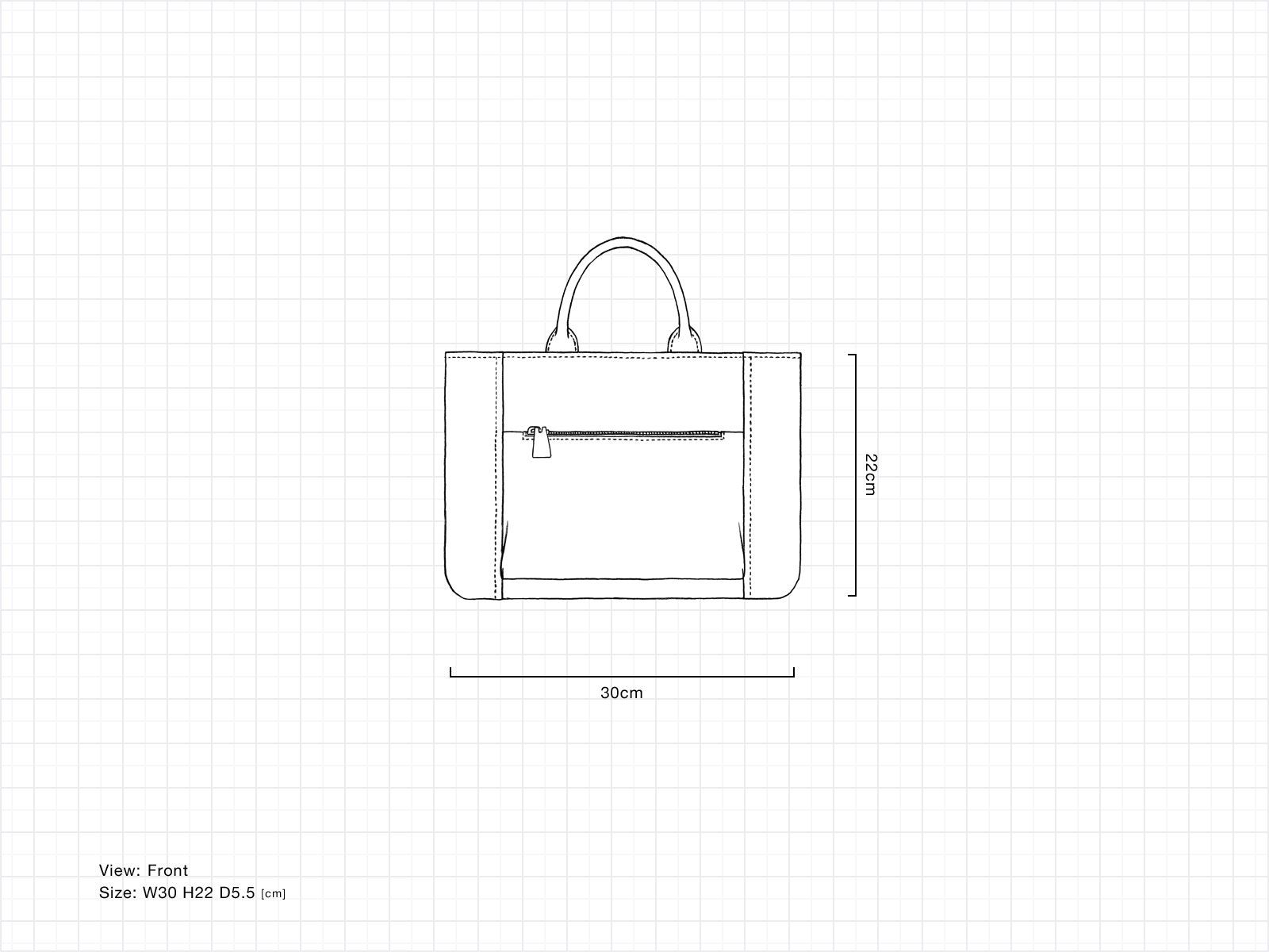 トート Shrink Leather / Charcoal BLACK 【aniary】