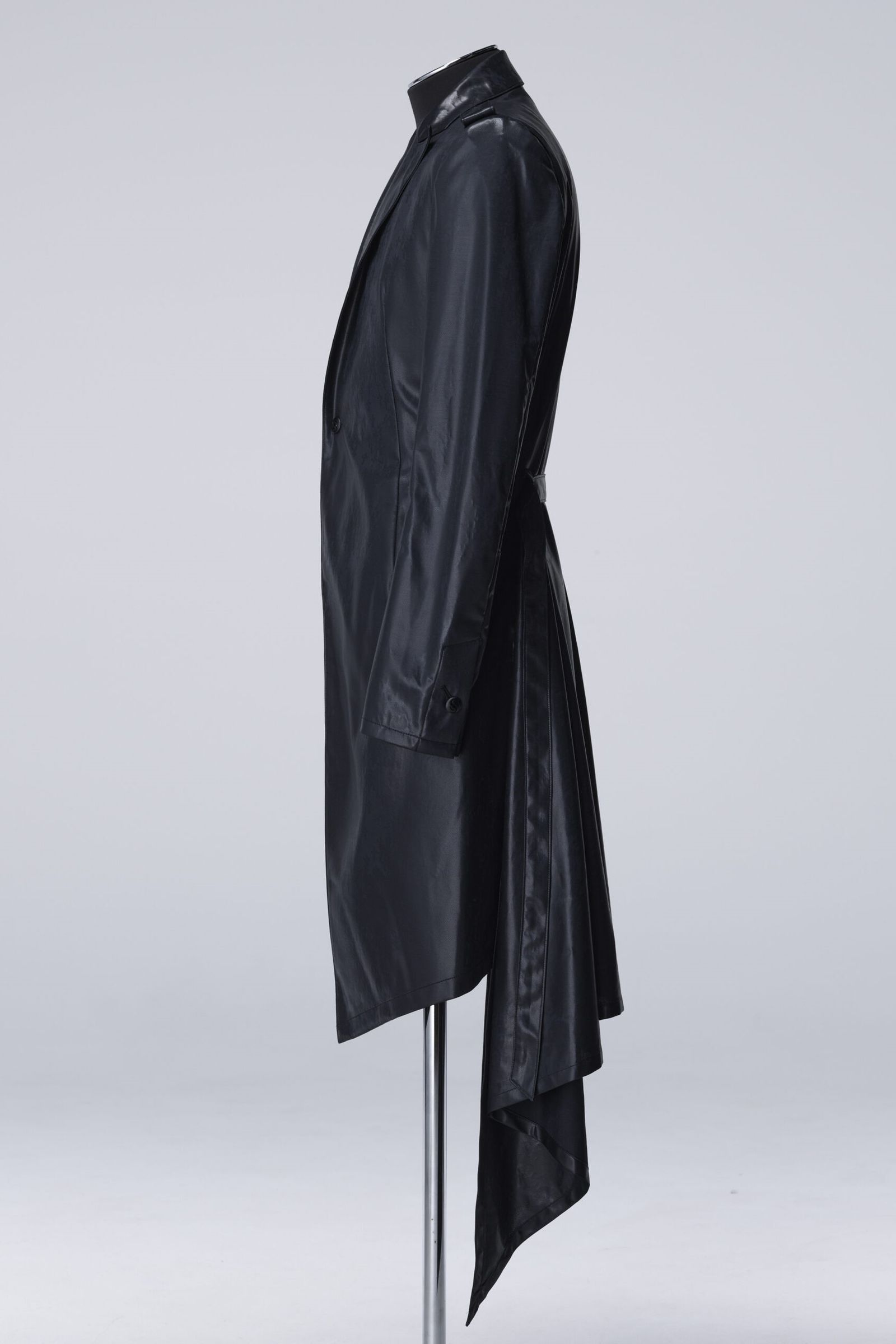 《予約》 CrossDotWetPrintFlareJacket  / ブラック 【THE ONENESS】 11月入荷予定