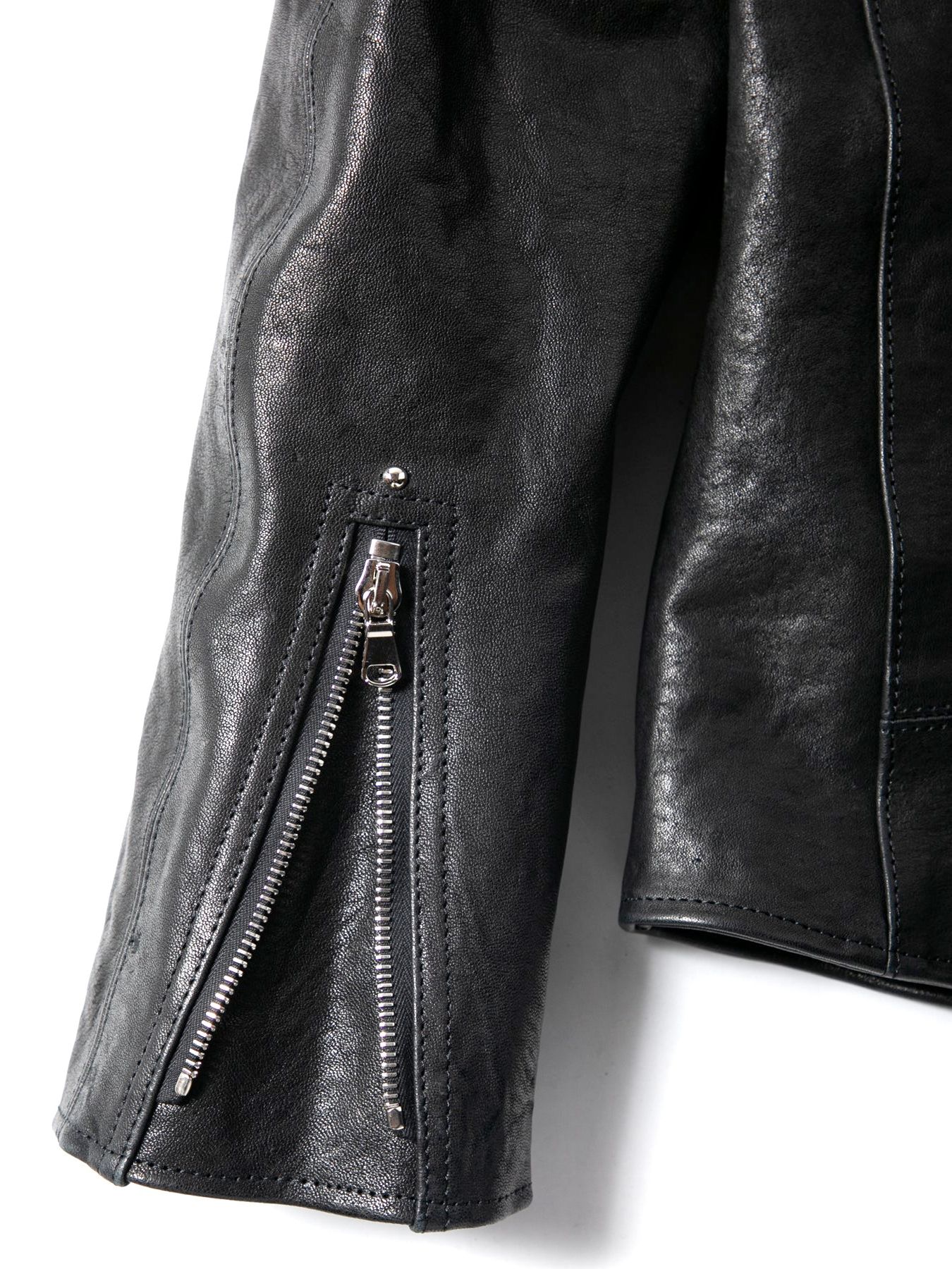 【予約品 4月6日(月) 締切】《Grand Fit》Pit Vegetable Full Tanned Shrunken Horsehide Double Riders / フルタンニン ピット鞣し シュリンク ホース ハイド ダブルライダース / HI-FLYER